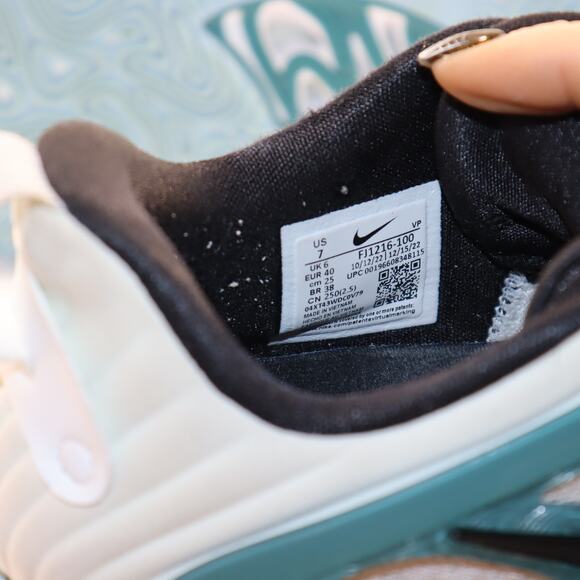 Nike KD 15 “Mariners” Teal/White Basketball Shoes Size Men's 7 - Picture 6 of 7